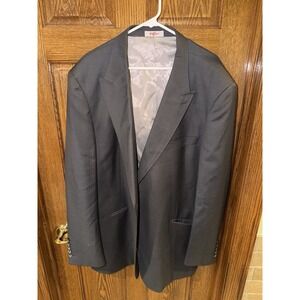 Tiglio Luxe Italian Lanificio Di Biella Men 2PC Suit Color Gray Size 54L- 46x32